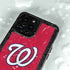 MLB Washington Nationals - Solid Distressed iPhone 15 Pro Waterproof Case